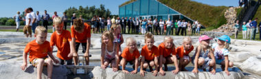 Kinderfeestje op het Biesbosch MuseumEiland