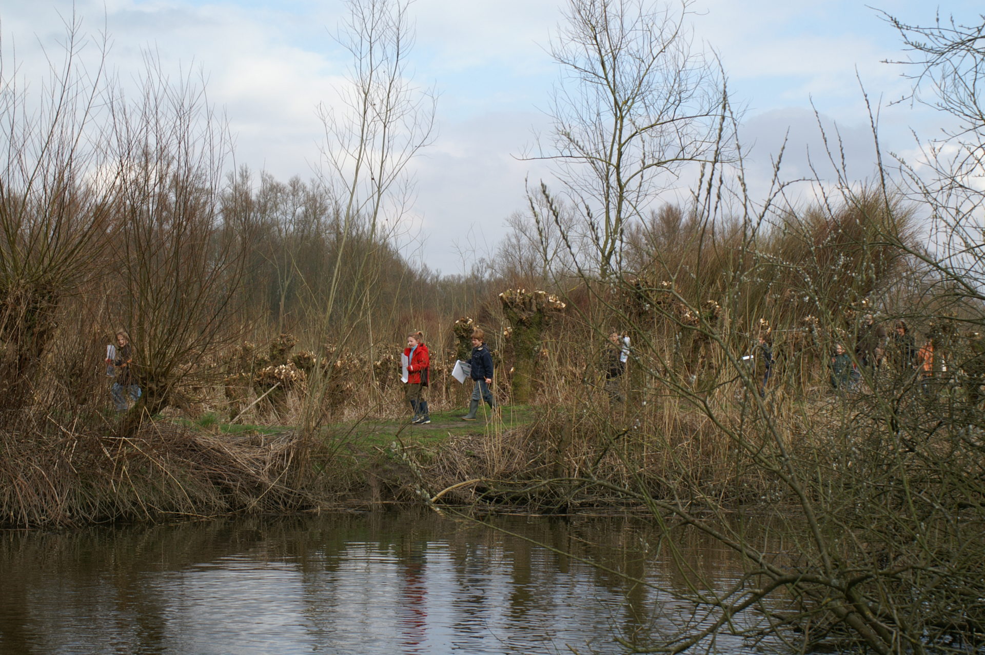 Hikers on the Pancake